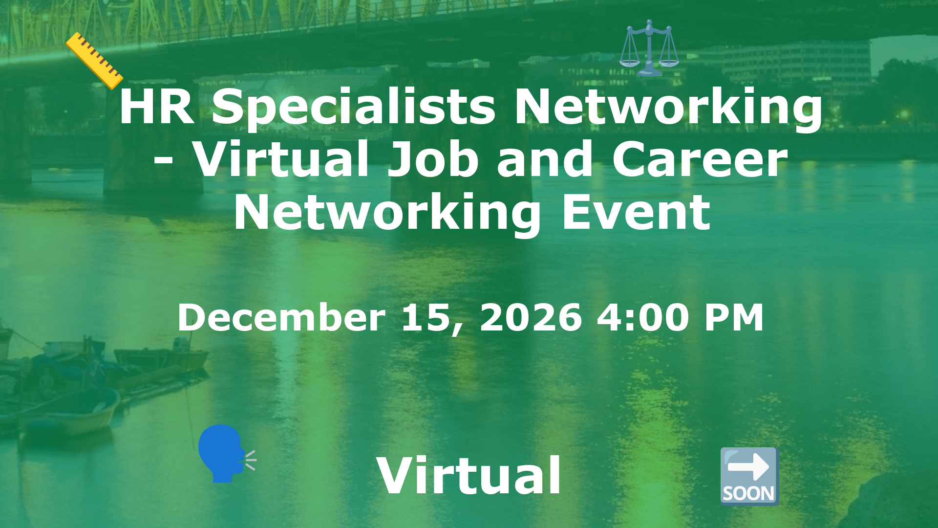 HR Specialists Networking - Virtual Job and Career Networking Event event image